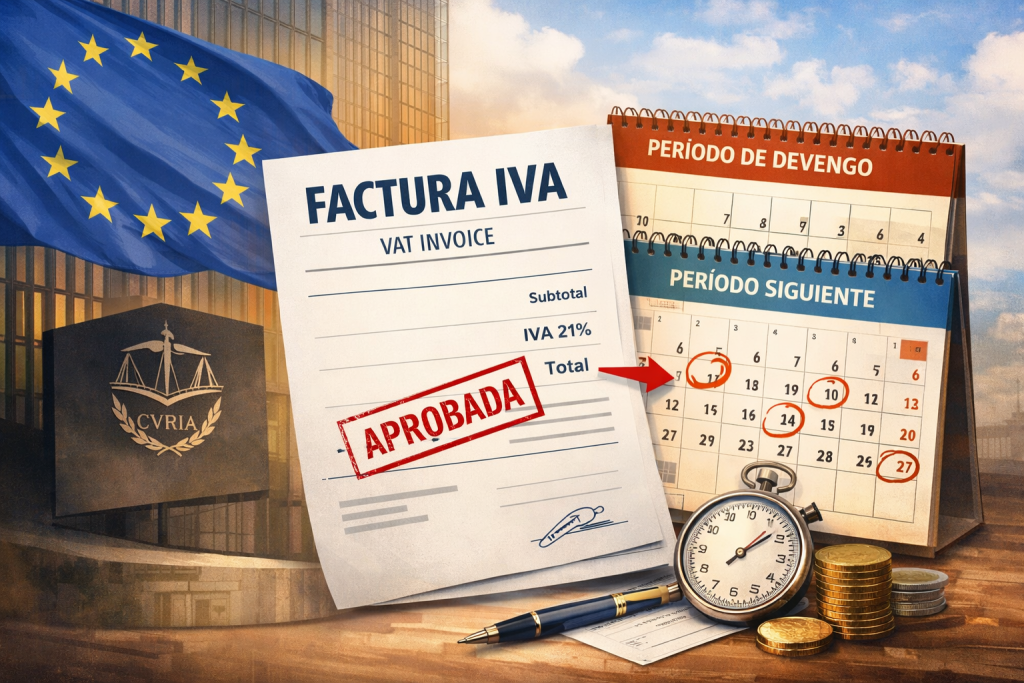 El TGUE confirma que el IVA puede deducirse aunque la factura se reciba ...